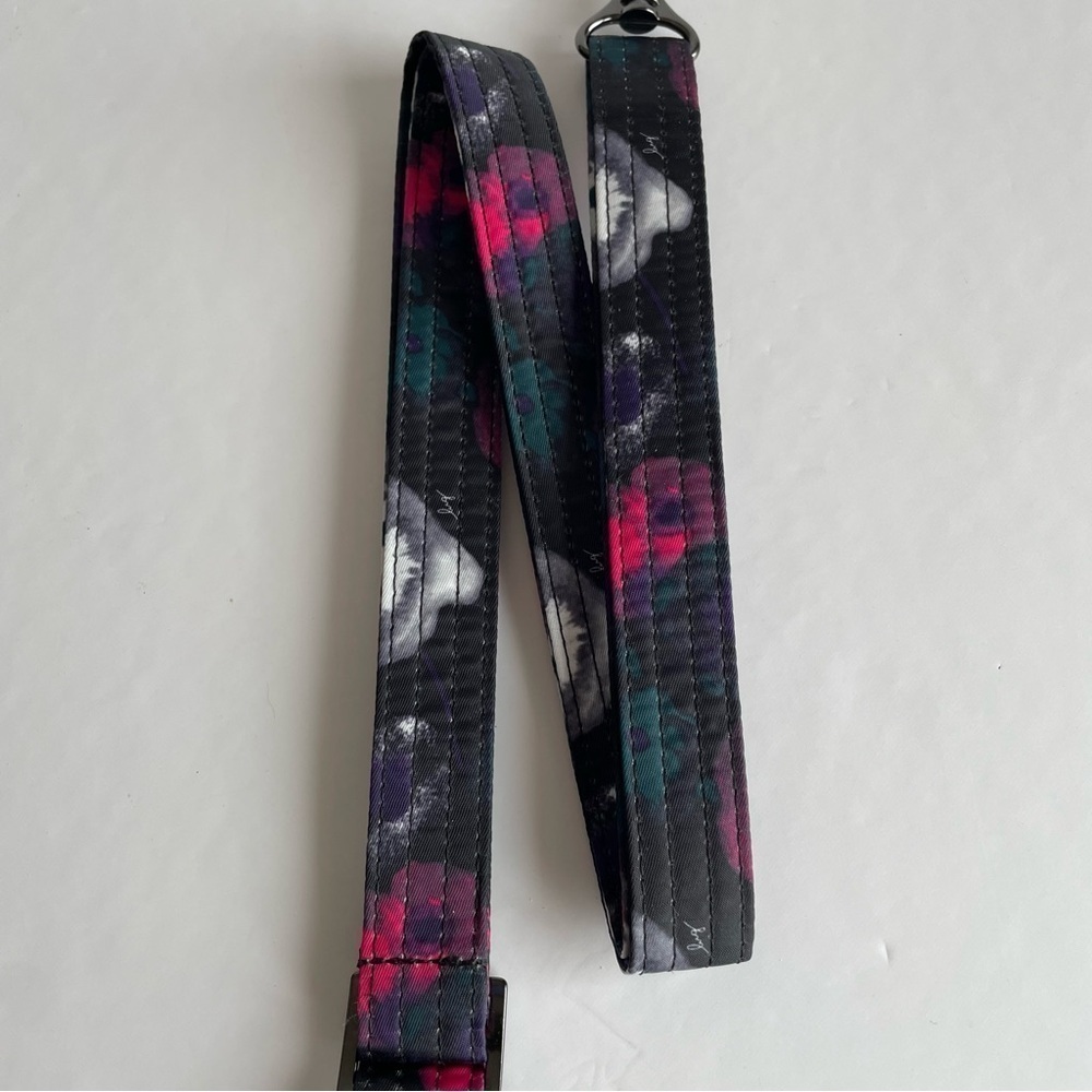 Lug Removable Crossbody Strap Replacement Navy Blue Pink Floral Adjustable NWOT